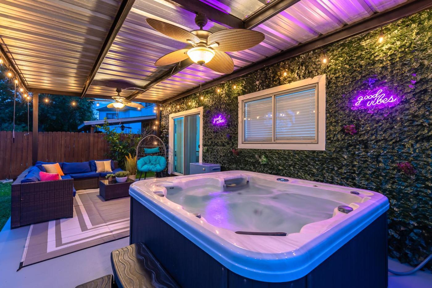 Gameroom, Bbq & Hot-Tub By Lackland & Seaworld San Antonio Exterior photo