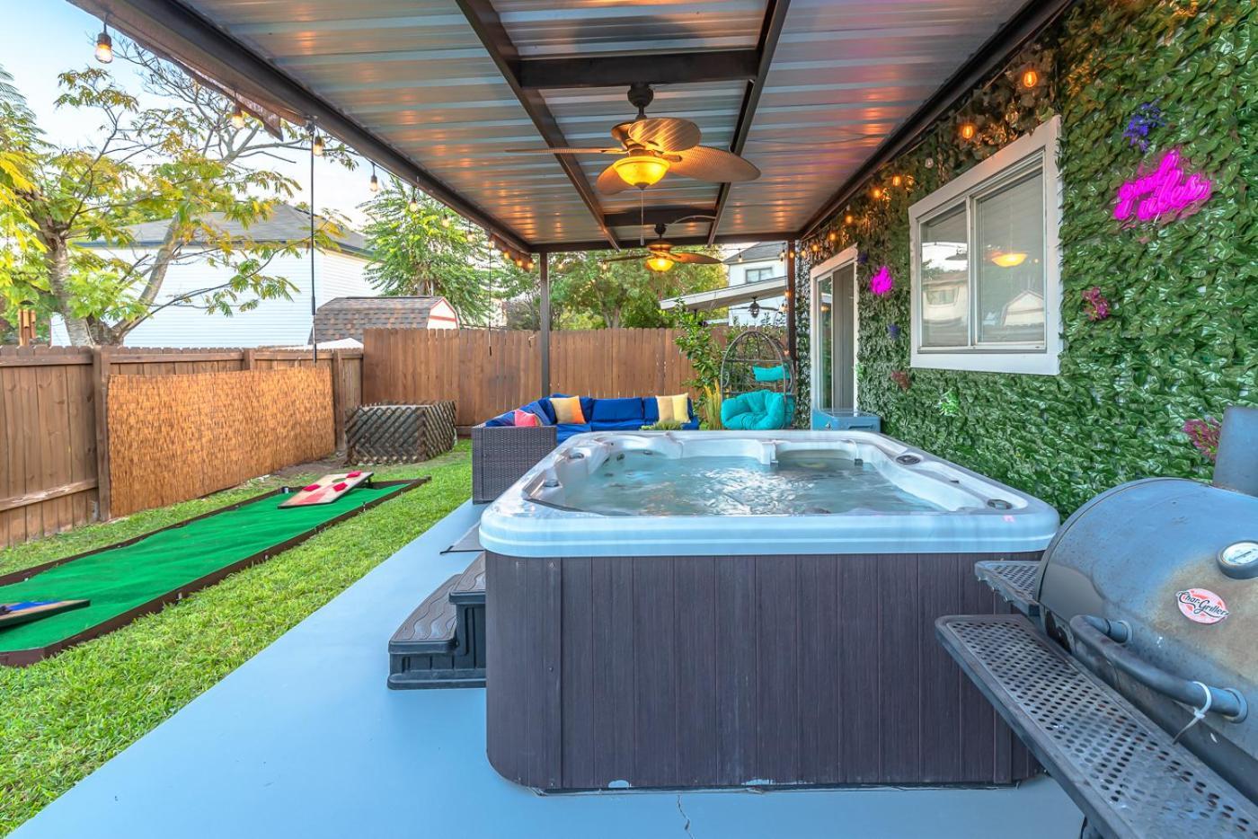 Gameroom, Bbq & Hot-Tub By Lackland & Seaworld San Antonio Exterior photo