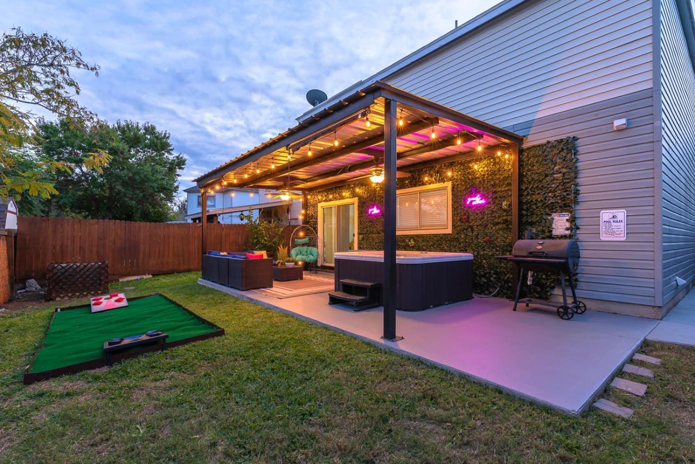 Gameroom, Bbq & Hot-Tub By Lackland & Seaworld San Antonio Exterior photo
